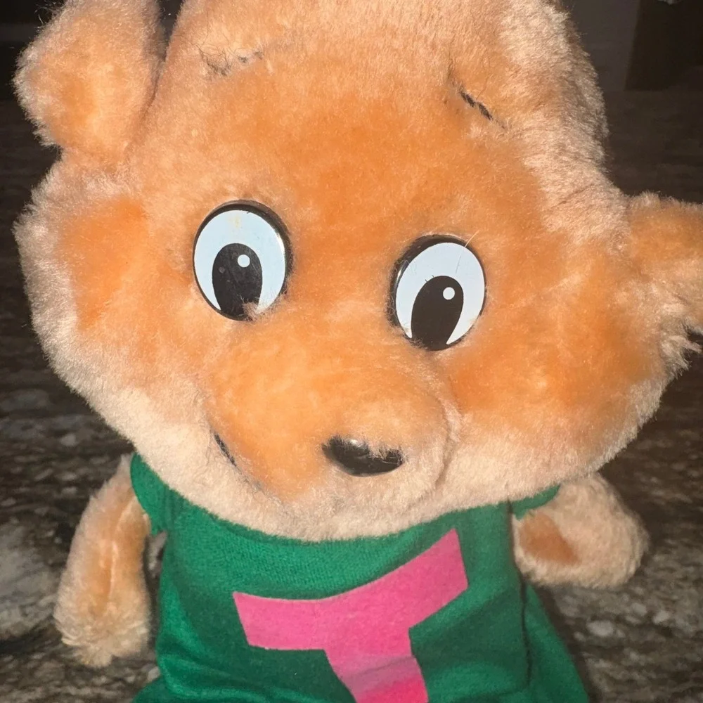 1983 Theodore Plush Alvin and the Chipmunks Toy Kids 12